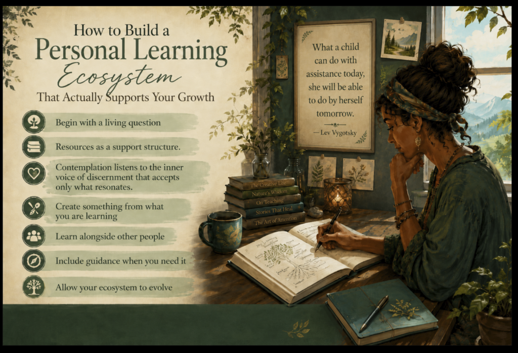 A Personal Learning Ecosystem that Supports your Growth